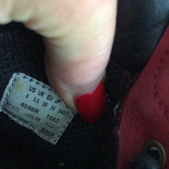 Red Tim’s 6 eyelet size 6M/8W main image 7